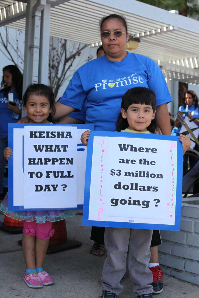 A family protests the closing of Kedren. | Stephanie Monte